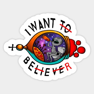 I want beer Sticker